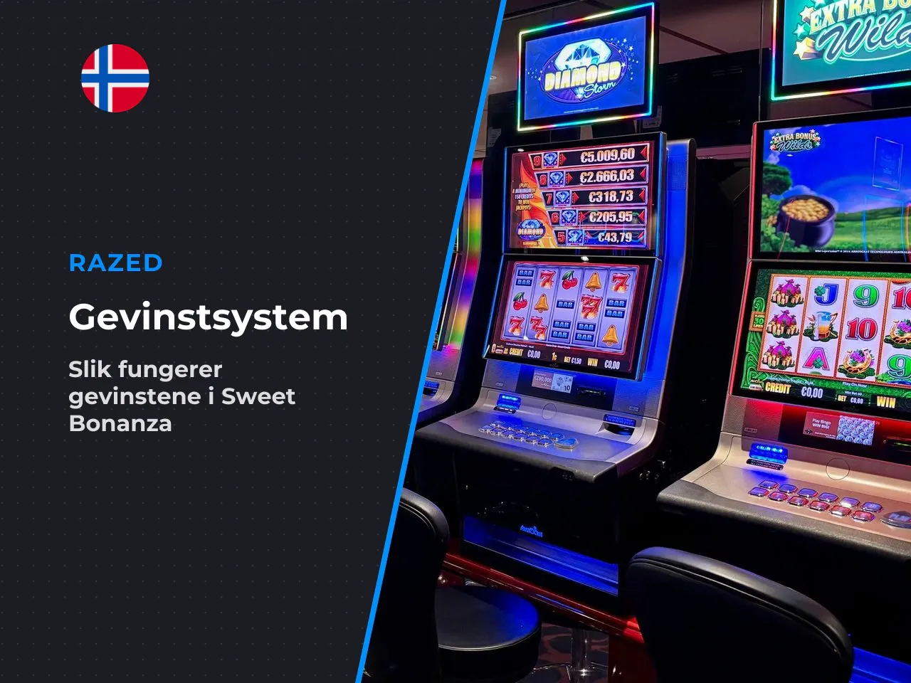 Spillefelt, symboler og vinnerkombinasjoner. Gevinstsystemet i