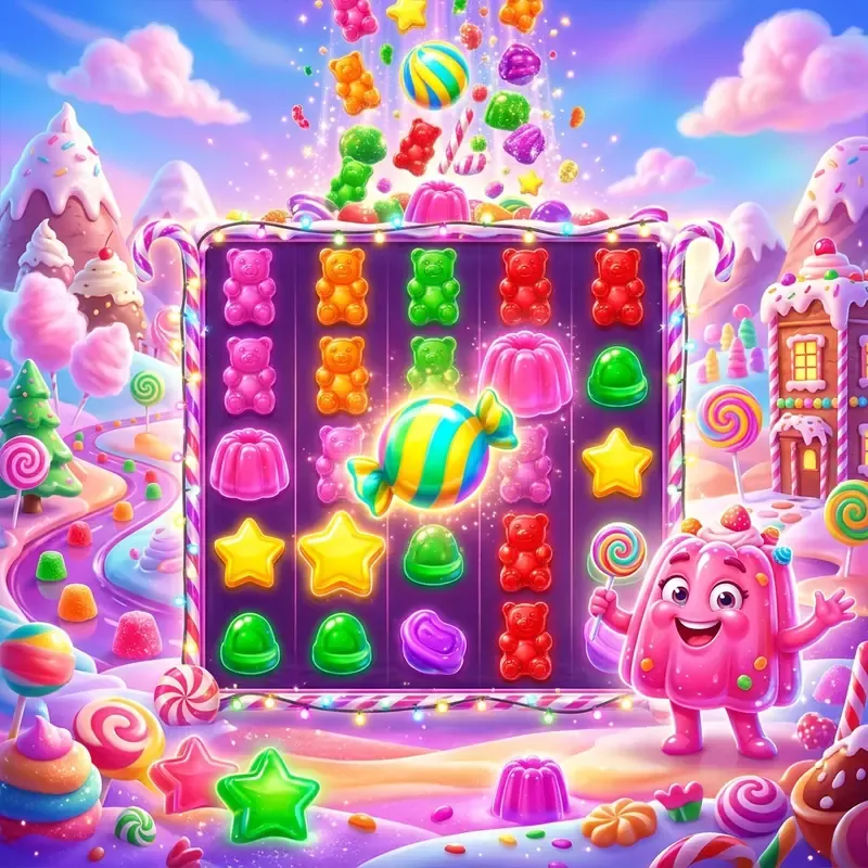 Sugar Rush slot demo, bonuser, RTP