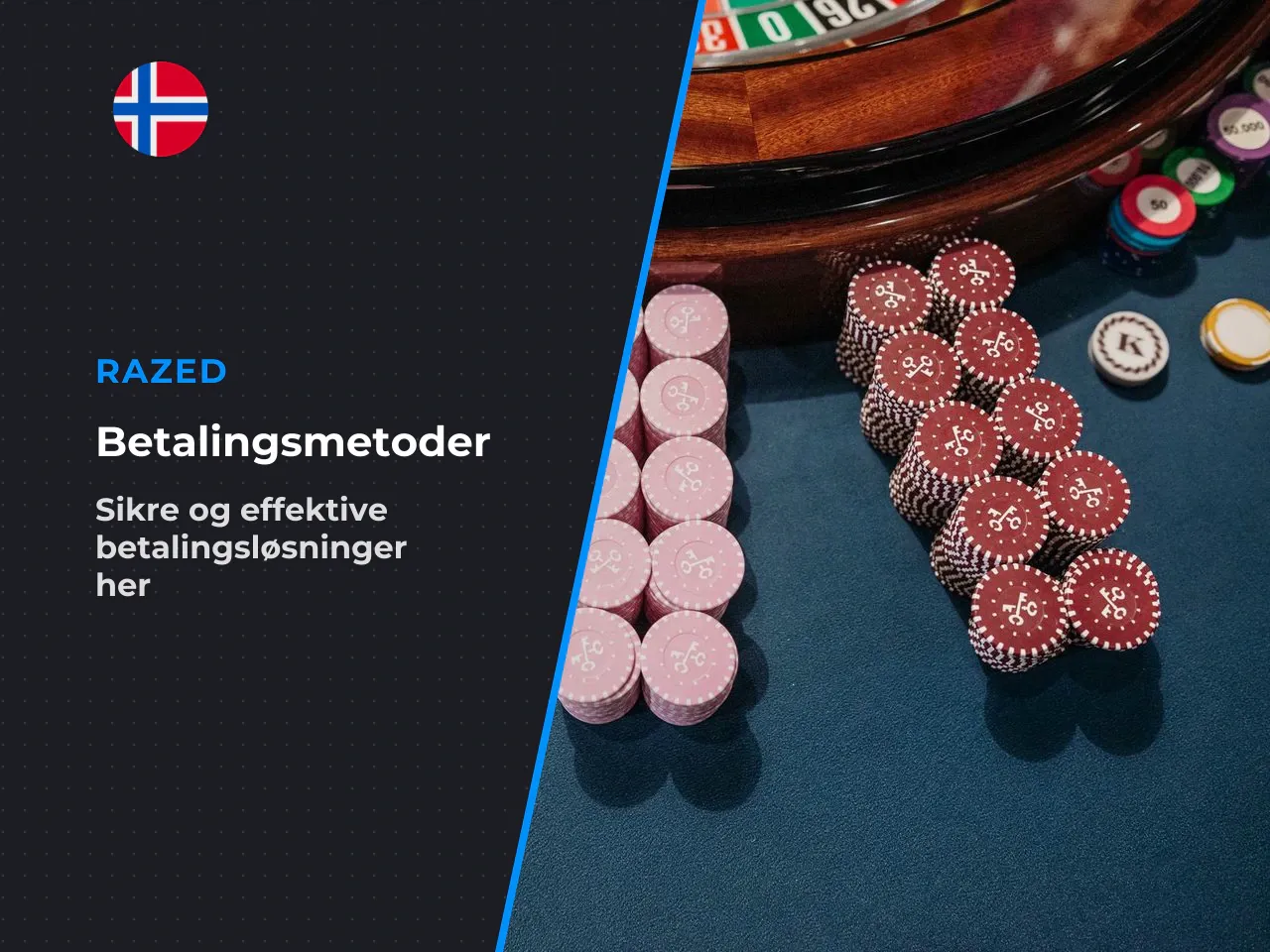 Betalingsmetoder som fungerer for norske spillere