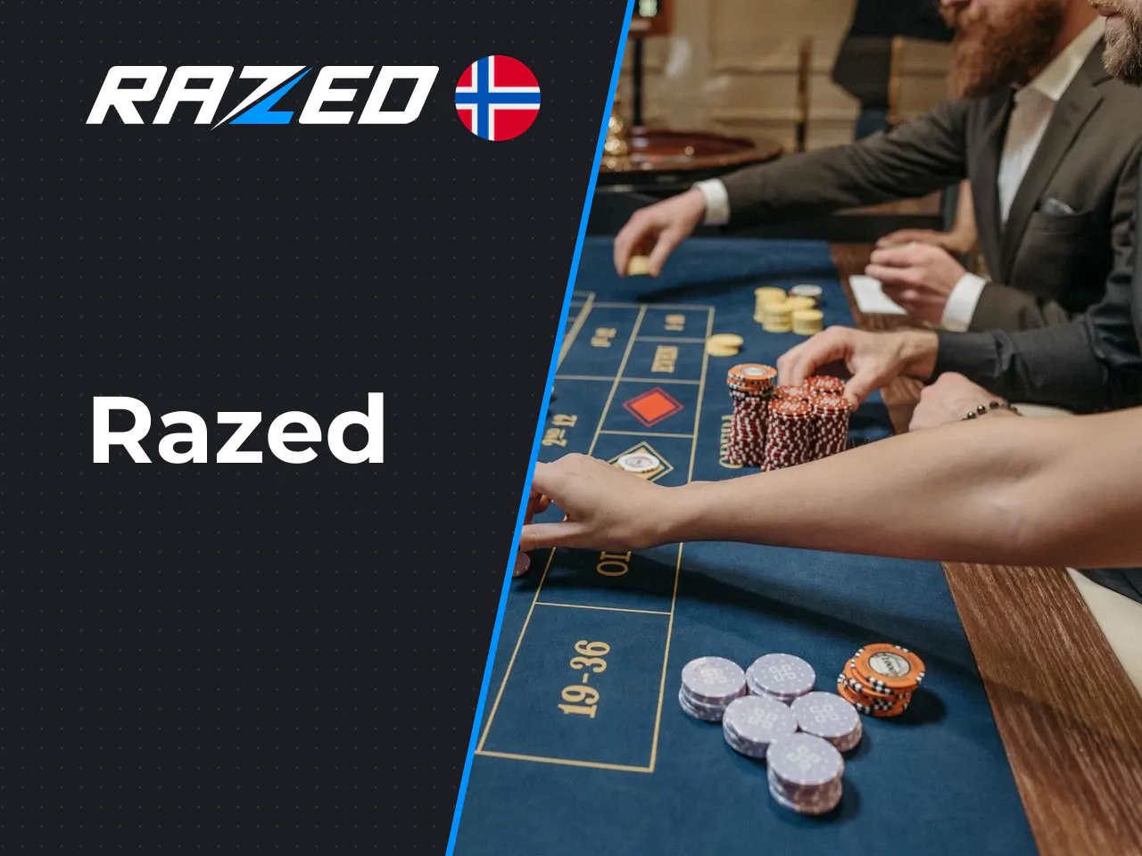 Razed heading-banner