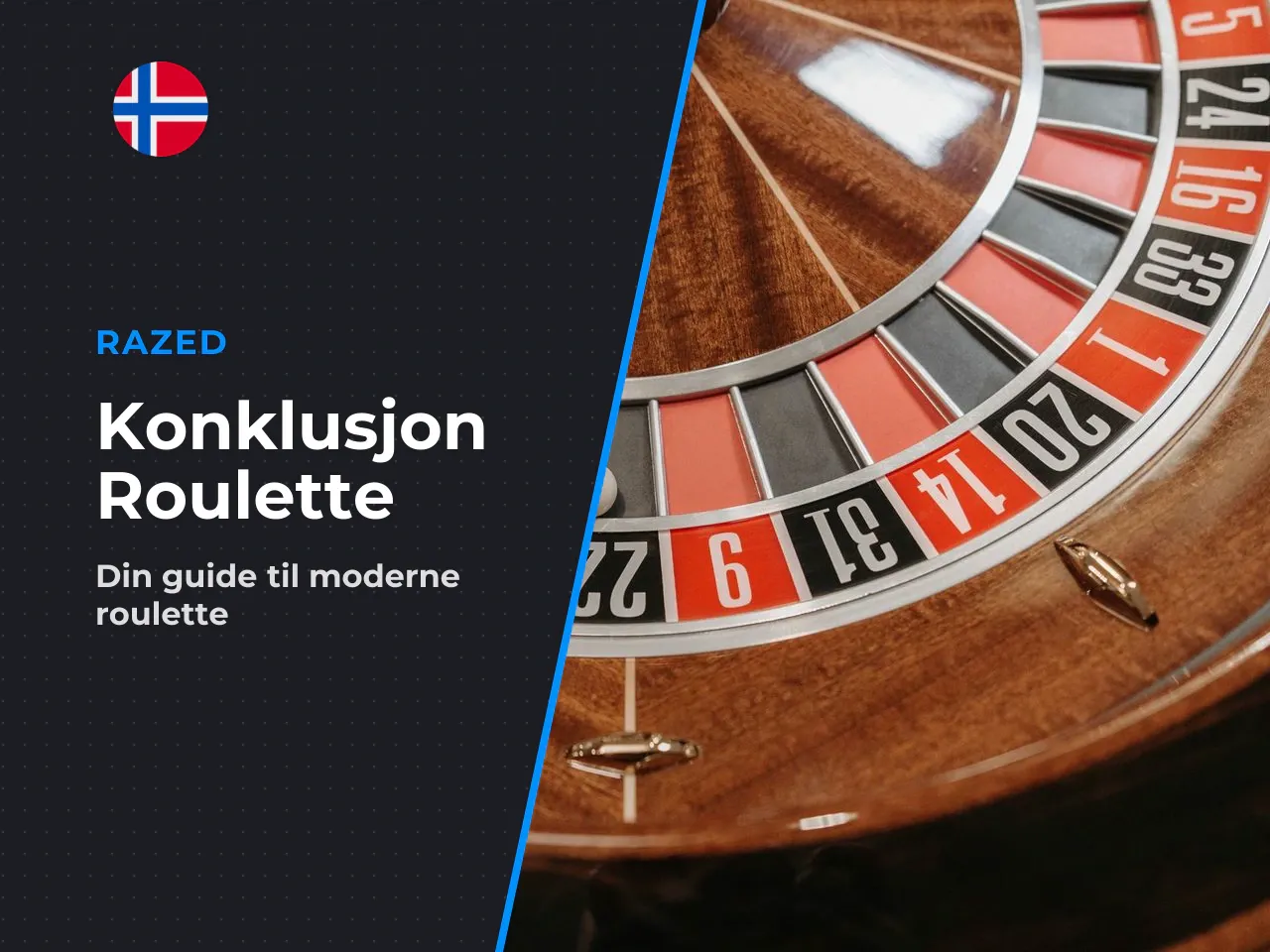 Oppsummering og redaksjonell konklusjon. Roulette online