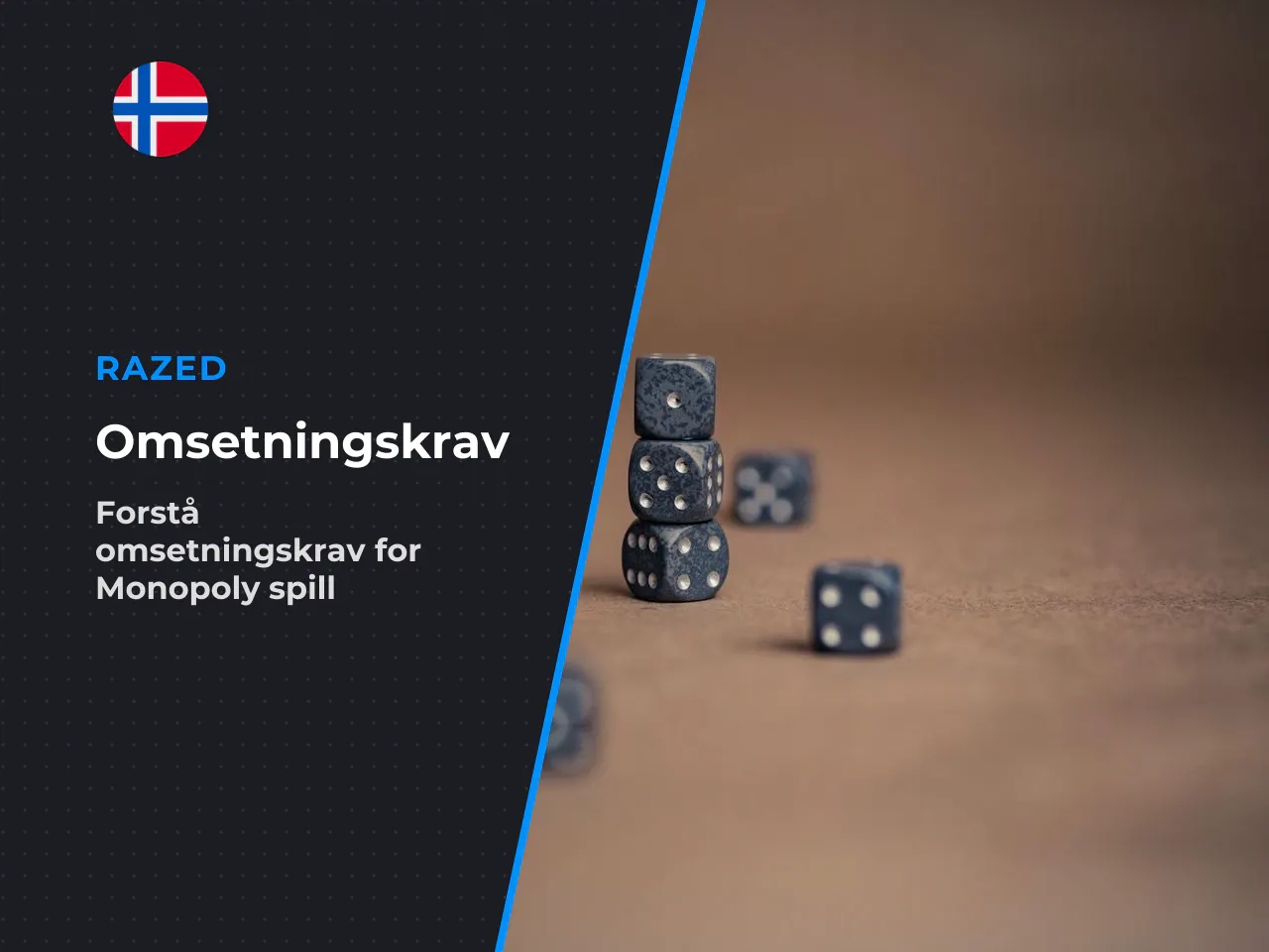 Med andre ord må du satse