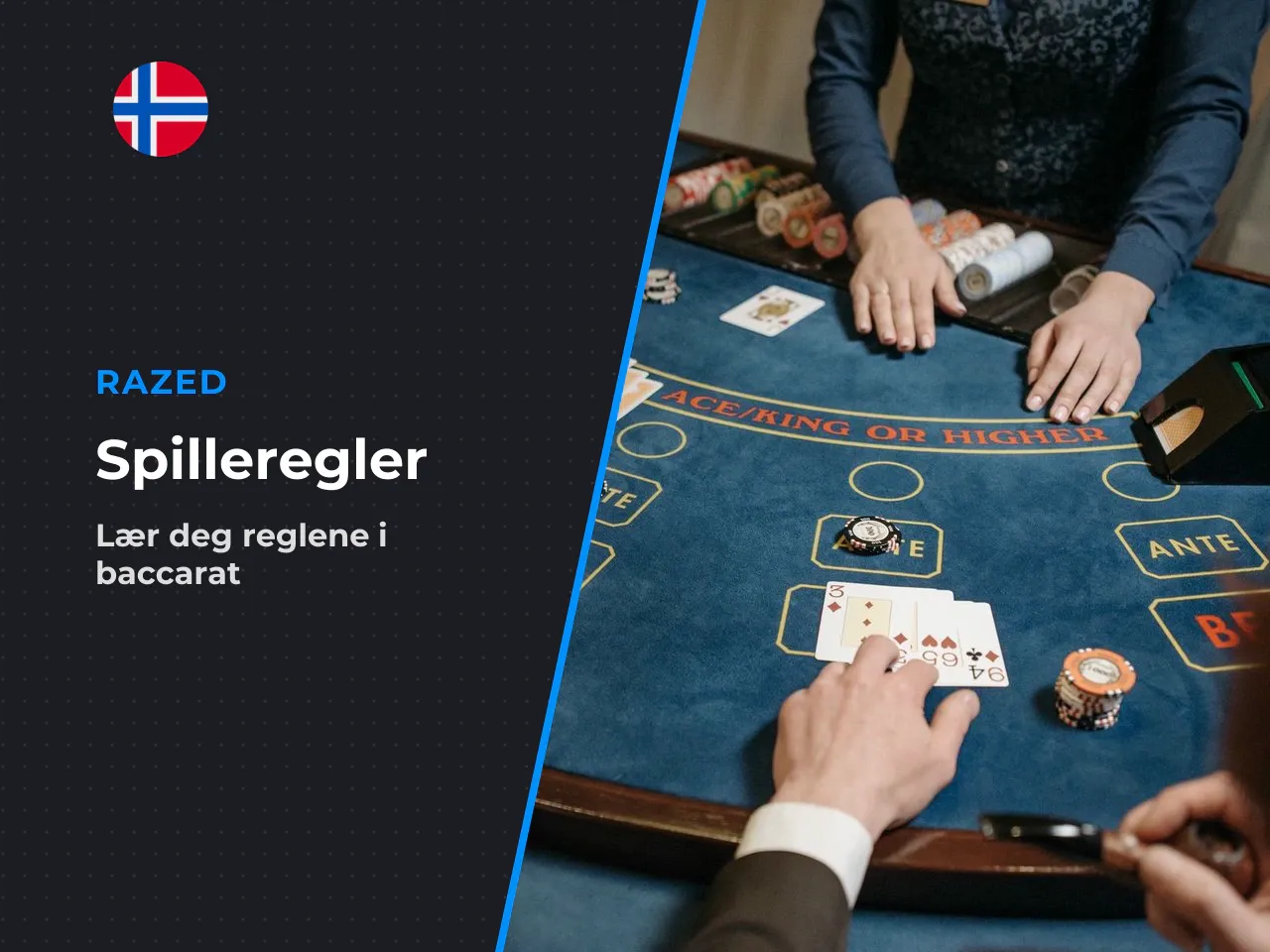 Start runde Plasser innsats Player Banker