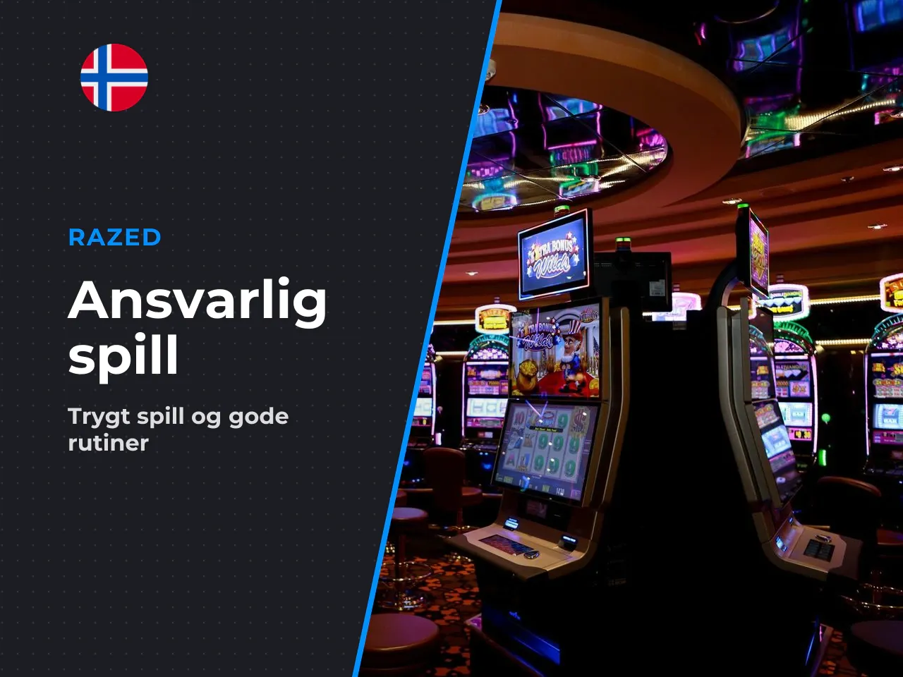 Ansvarlig spill grenser, varselsignaler og hjelp