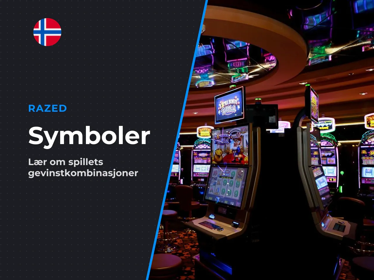 Vanlige symboler og utbetalinger. De lavest