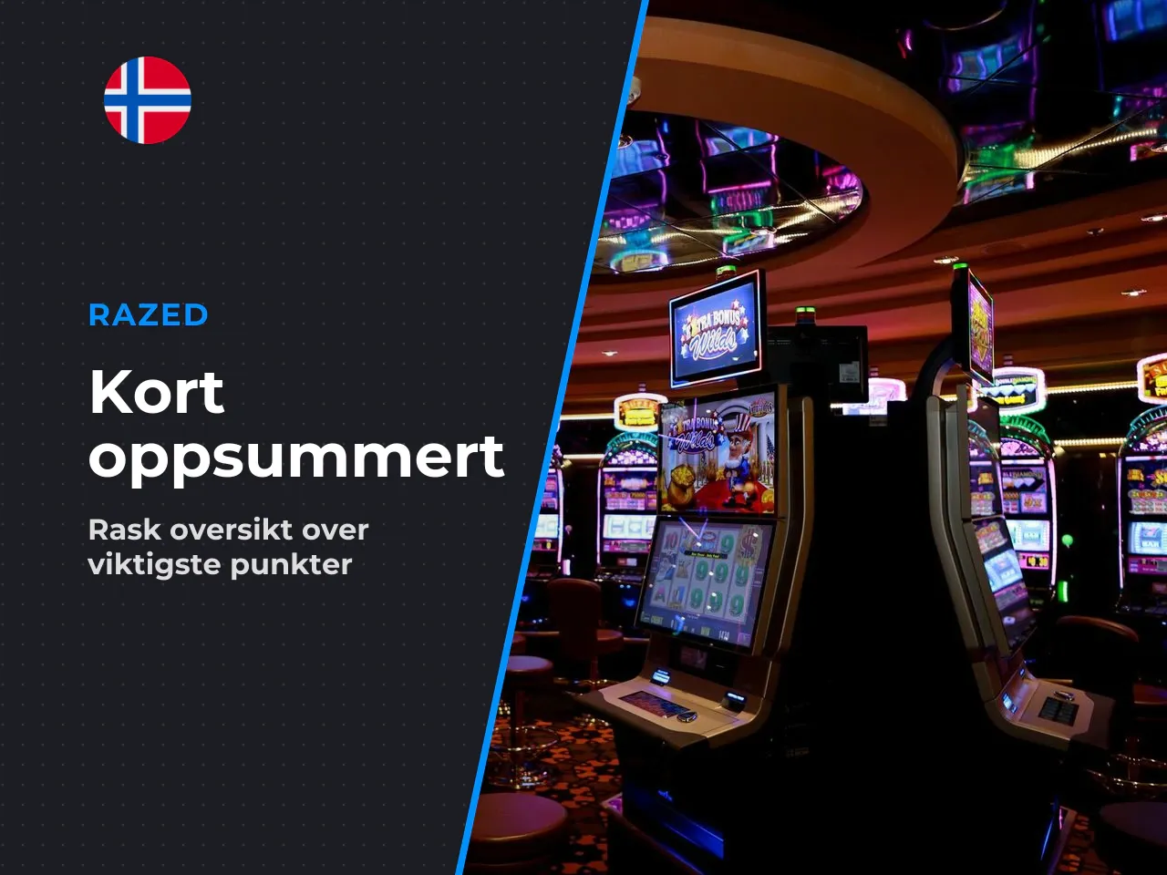 Kort oppsummert det viktigste på 30