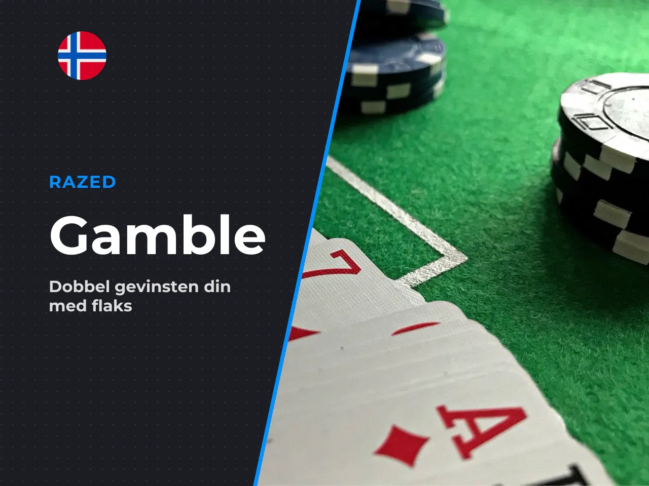 Risikospillet gamble feature . Etter enhver