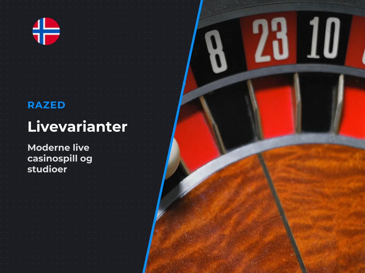 Spesialvarianter og spillutviklere i live casino