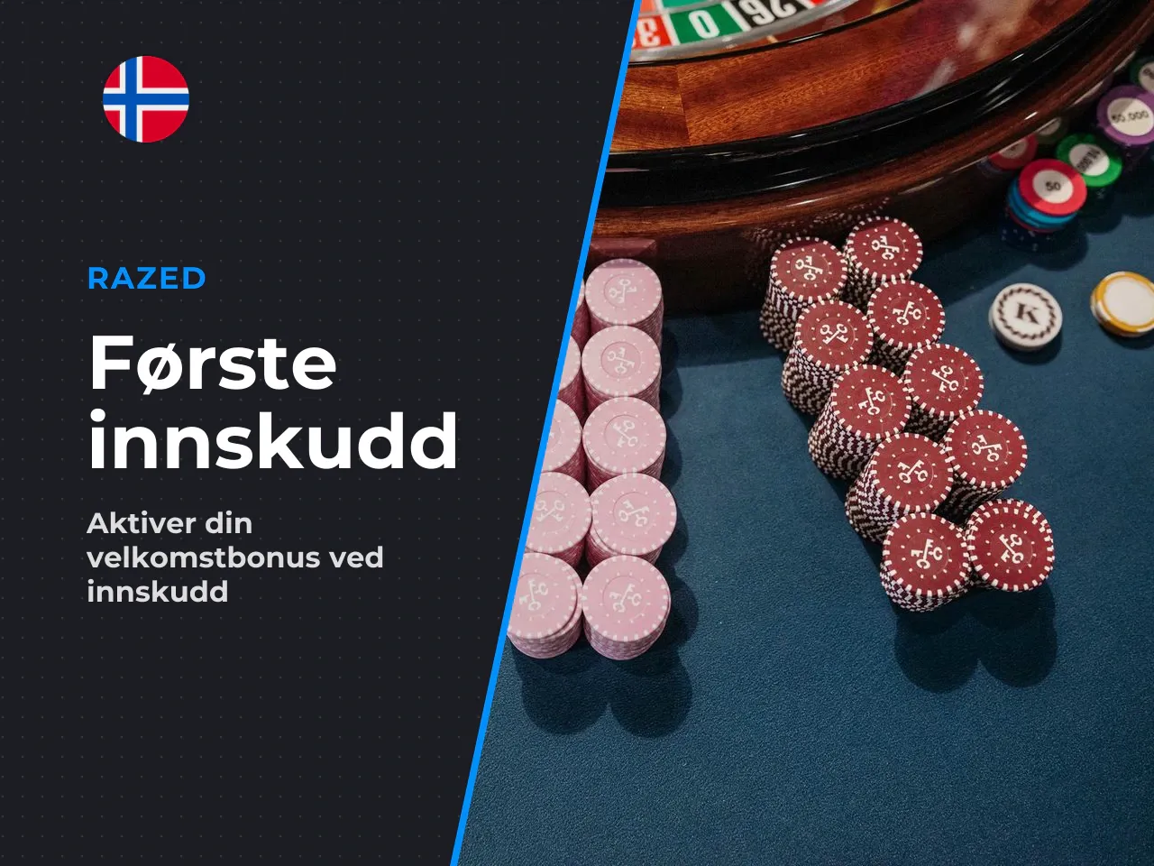 Når kreves første innskudd for å