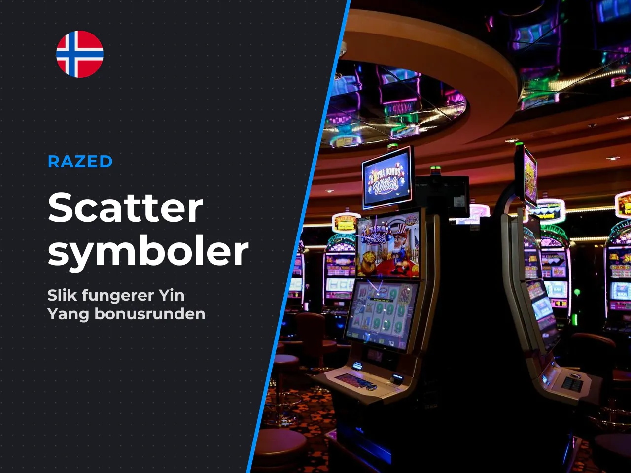Scatter symbols og bonussymbolet Yin Yang