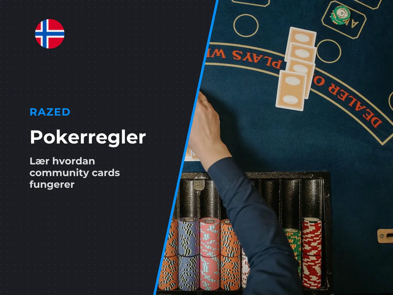 Community cards og hvordan vinneren kåres