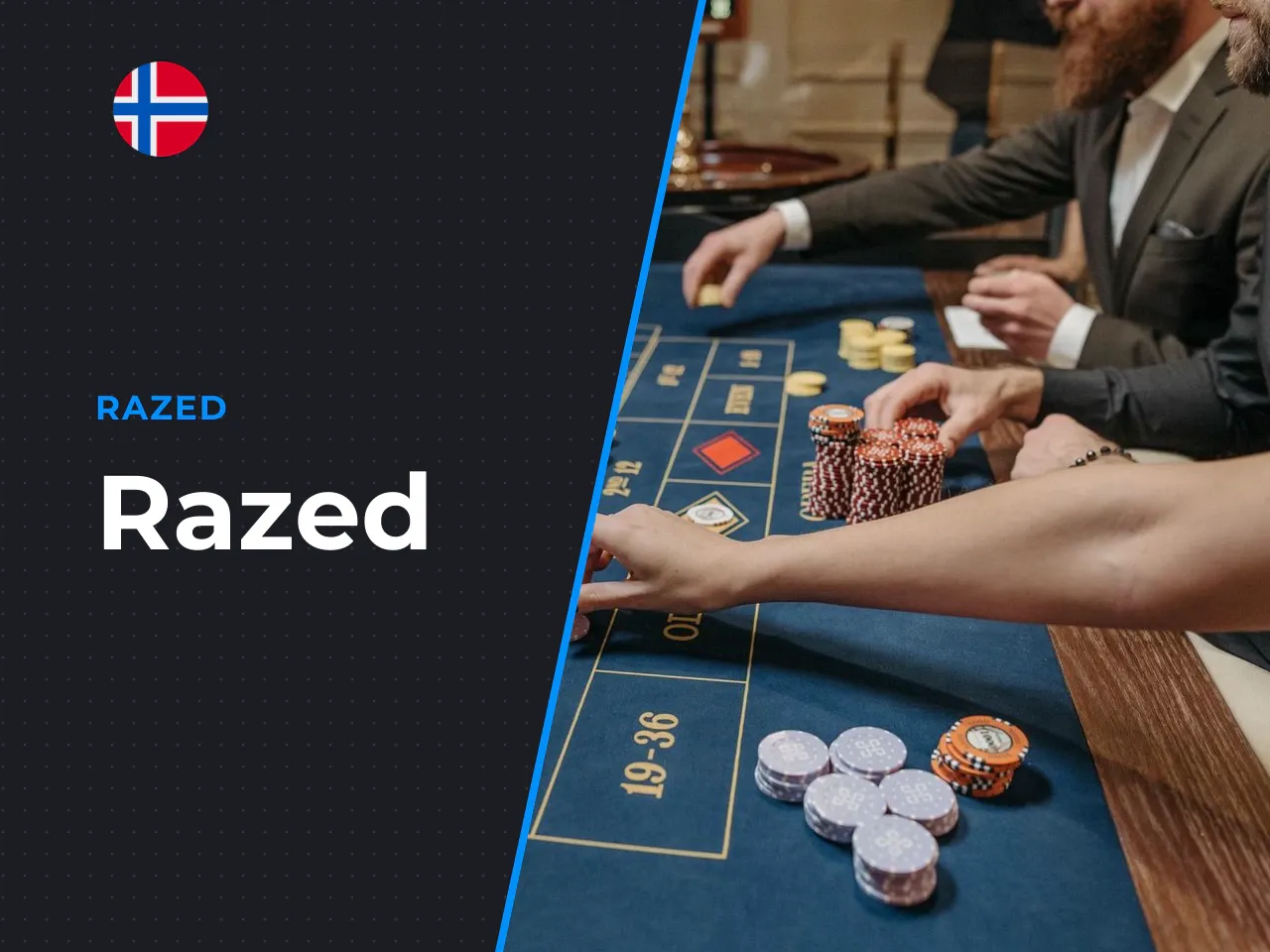 Razed heading-banner