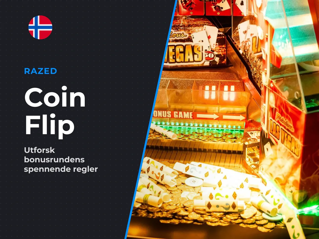 Coin Flip valg av side og