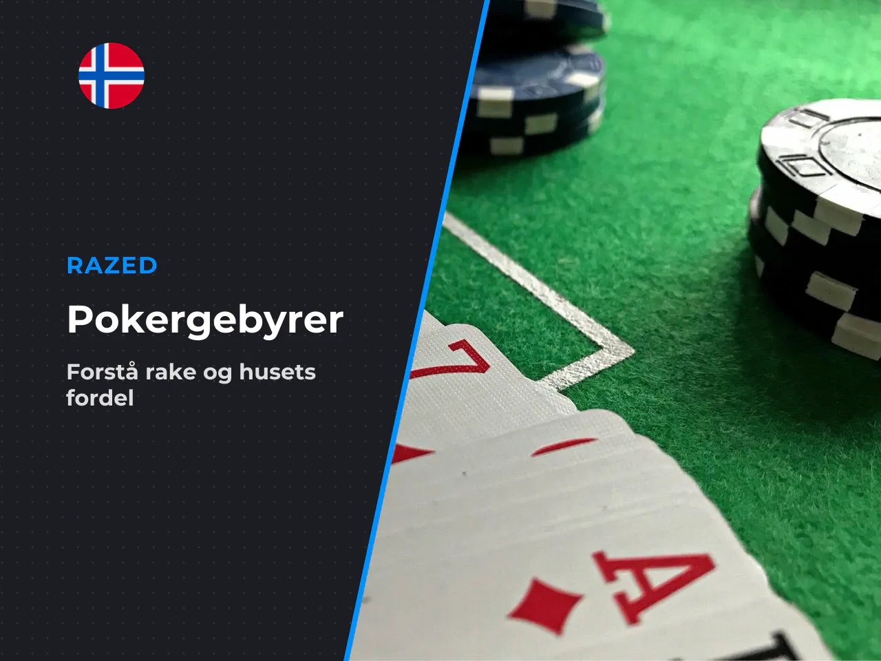 Rake mot house edge to helt
