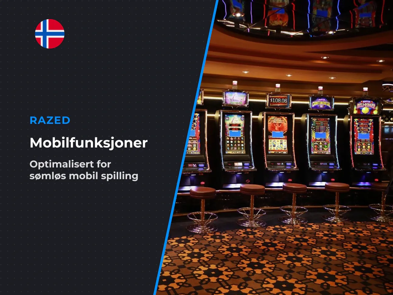 Mobilfunksjoner og adaptive grensesnitt. Spiller du