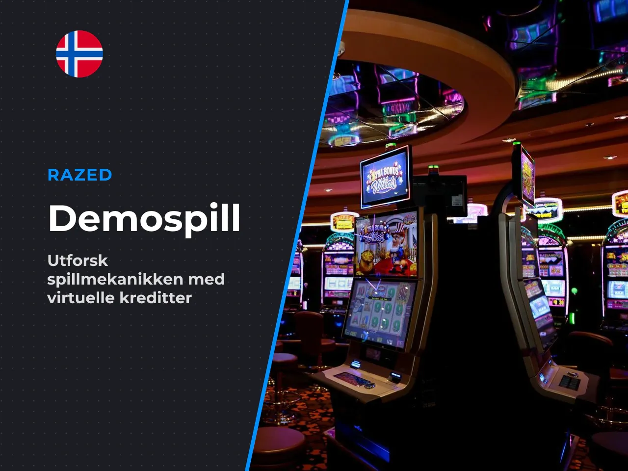 Tilgjengelighet på mobil og i demomodus