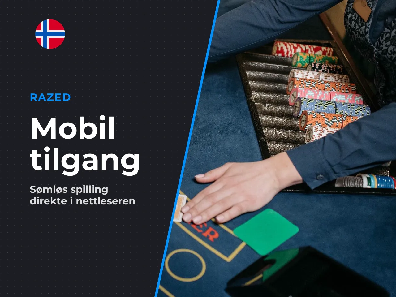 Tilgang til Razed app på Android