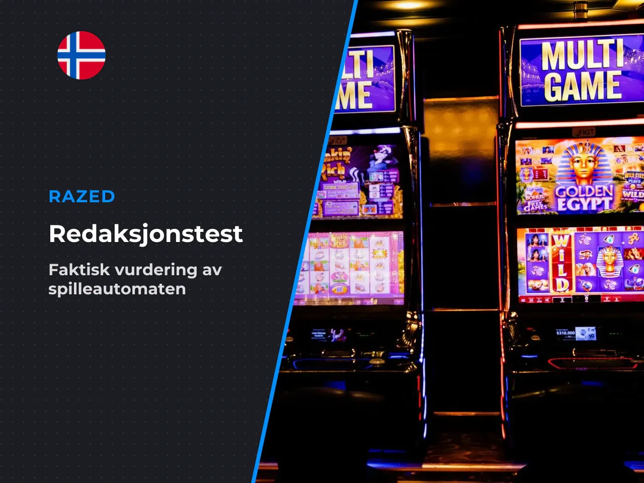 Redaksjonens test 100 spinn med ekte