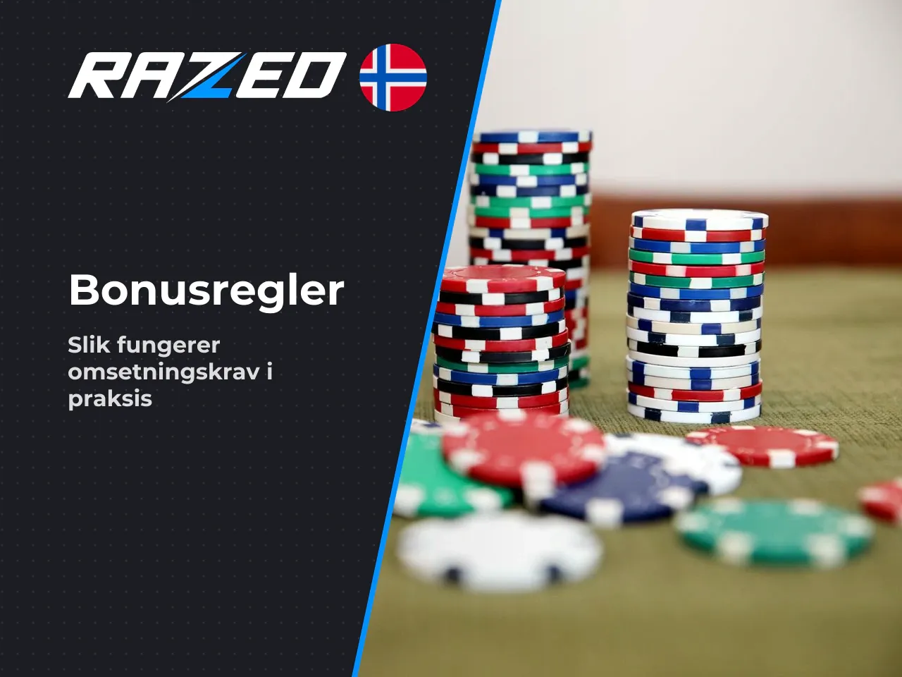 Wagering requirement slik kontrollerer du bonusreglene